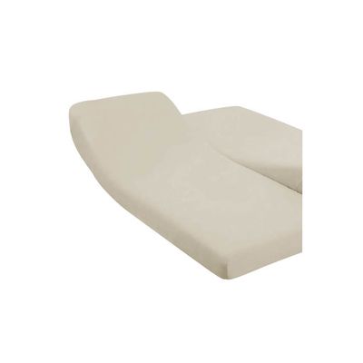 Drap Housse 2x70x190 Blanc Pour Sommier Articulé - 100% Coton Fabrication Française