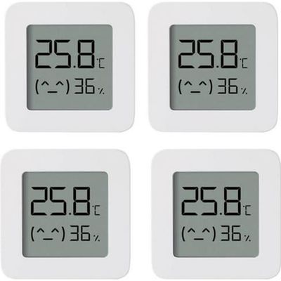 quatre pièces Xiaomi Mijia numérique LCD affichage thermomètre d'humidité  intérieur Bluetooth intelligent électronique