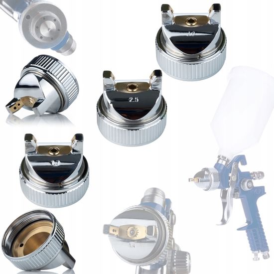 Jeu 7 Buses Acier Inoxydable Pour Pistolet Thermique 1500-2000W - Diamètre 35mm - Soudage, Rétrécissement PVC, Décapage