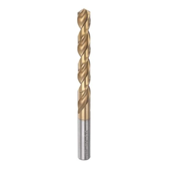 Sourcing Map Foret Hélicoïdal 9,3 Mm Titane Revêtu M42 Cobalt 8% - Perçage Inox Acier Aluminium Alliage