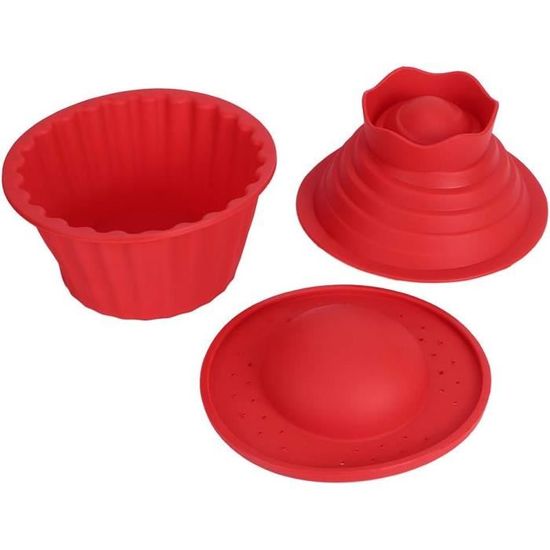 Moules Pâtisserie 7.3cm Lot 10 10 Moules Pudding Aluminium 7,3cm - Pour Cupcakes, Flans, Panna Cotta - Cuisson Uniforme Moules Cupcakes 7.3cm