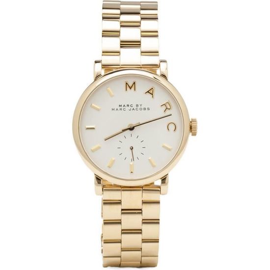 Montre Femme Marc Jacobs Baker MBM3243 Bracelet acier dor