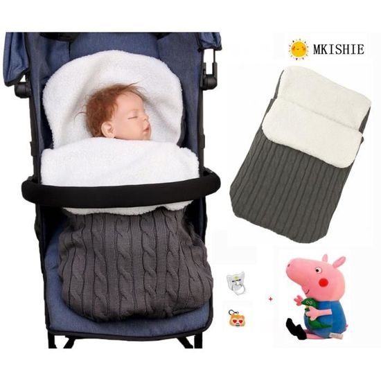 Couverture En Coton Pour Bébé - Sac De Couchage Ou Enveloppe, Flanelle Douce, Taille ~55x29 Cm | Pour Dormir, Garçon Ou Fille - 8