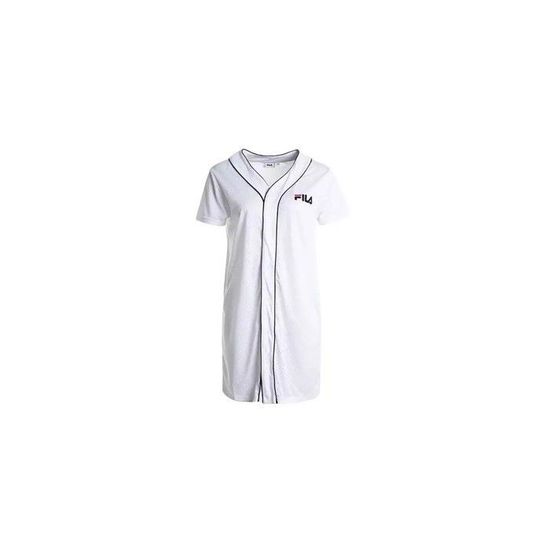 Fila Fila ROBIN BUTTON BASEBALL DRESS Blanc Blanc Cdiscount Prêt