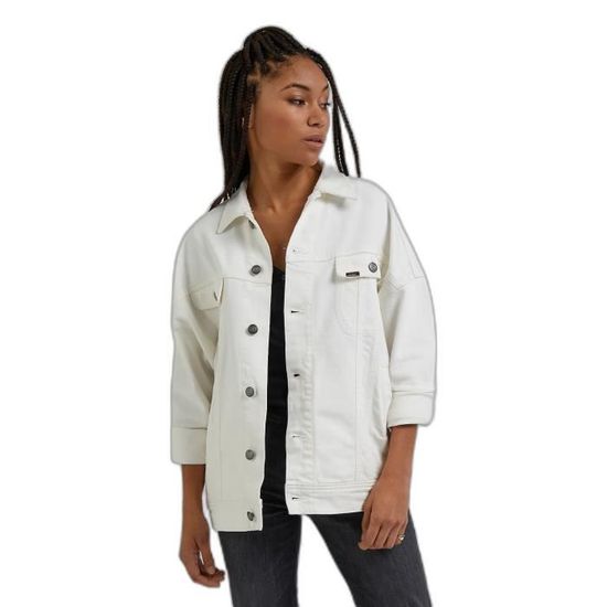 Veste en jean lee femme sale