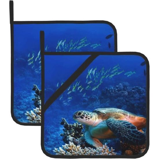 YYHWHJDE Lot De 2 Maniques De Cuisine Et Maniques De Qualité