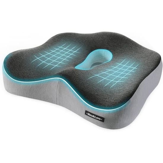 Coussin D'Accoudoir En Mousse Mémoire Avec Gel Rafraîchissant - Pour Bureau Et Gaming