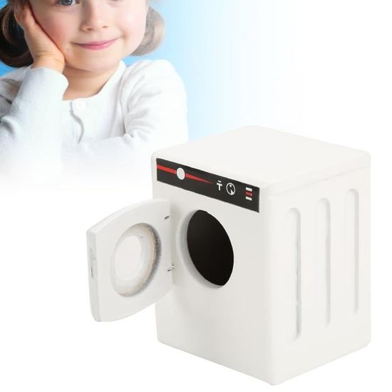 Q117221 Machine à laver de maison de poupée bricolage 1:12 pour meubles Q117221 Machine à laver de maison de poupée bricolage 1:12 pour meubles