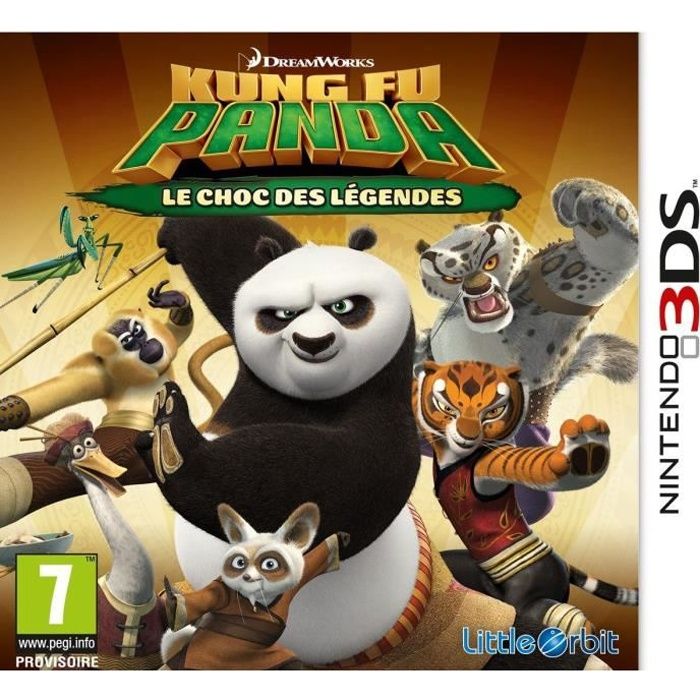 Kung Fu Panda 3 : Le Choc des Légendes Jeu 3DS