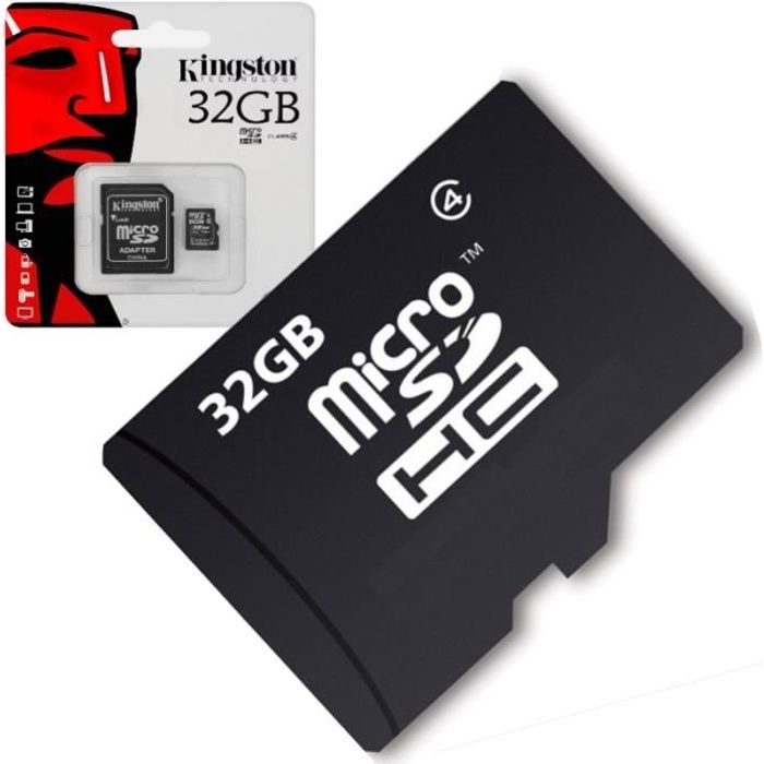 Carte Mémoire Micro SD 32 Go classe 4 Pour NOKIA 1 Plus - 3.2 - 4.2 - 5.1 Plus - 7.1 - 8110 4G - 5.1 - 3.1 - 7 Plus - 6 (201... et +