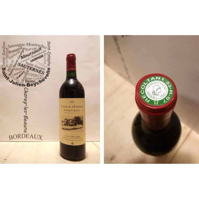 Château l'Enclos 1993 - Pomerol - 1 x 75 cl - Rouge