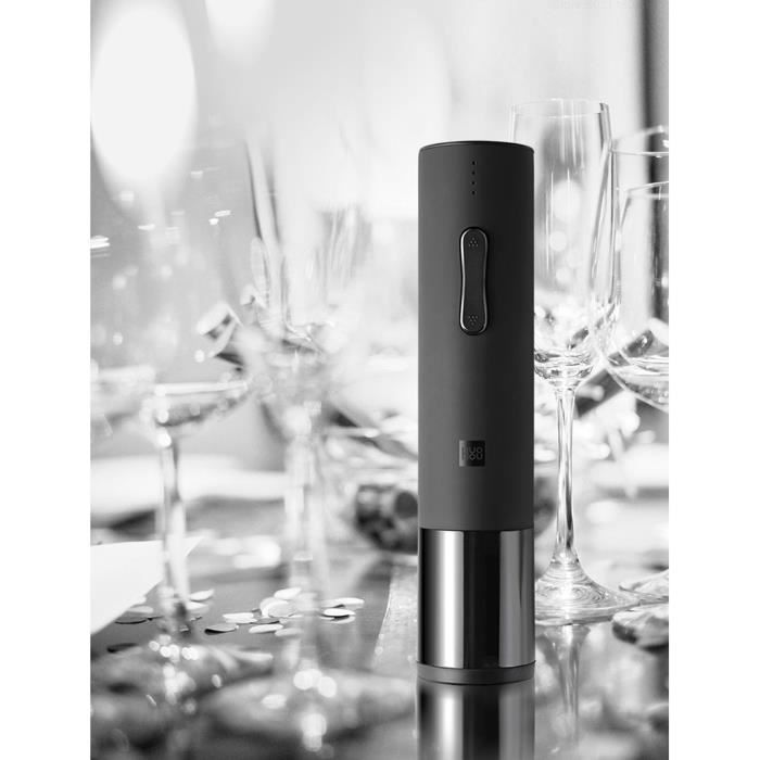 ouvre-bouteille électrique - Ouvre-bouteille automatique, outil de cuisine, coupe-feuille d'aluminium, bouchon de vin Rechargeable