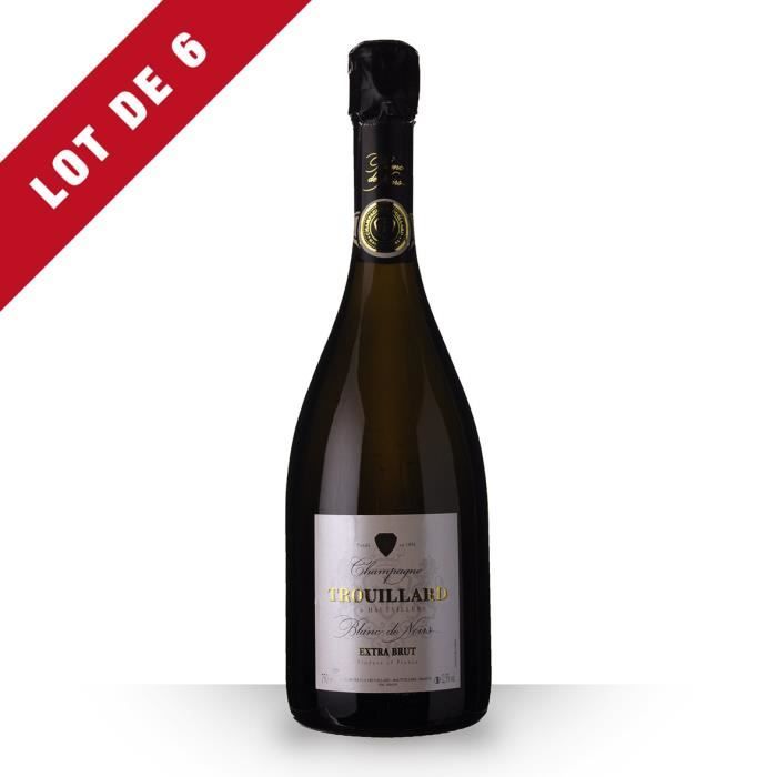 6X Trouillard Blanc de Noirs Extra Brut 75cl - Champagne