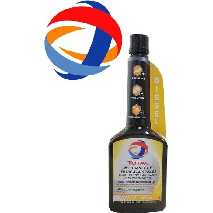 Nettoyant Additif Filtre A Particule, FAP Moteur Diesel Total