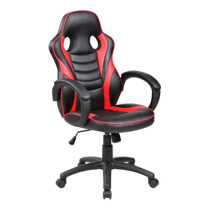 Fauteuil Gaming Student - Rouge