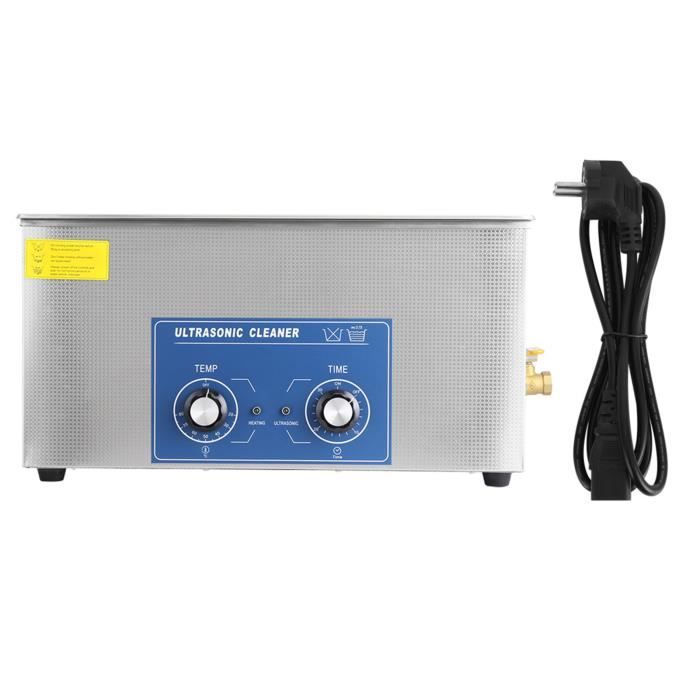HAO Nettoyeur A Ultrasons 22L Pour Bijoux Appareil Nettoyage Ultrasons Professionnel Nettoyeur