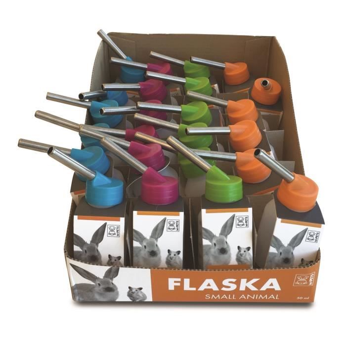 MPETS Biberon Flaska - 50ml - Multicolore - Couleur aléatoire - Pour rongeur