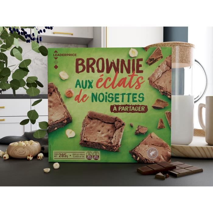 Biscuit brownie aux éclats de noisette - 285g