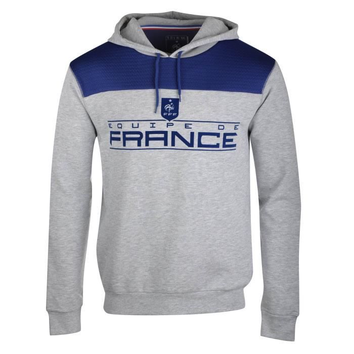 Sweat capuche FFF - Collection officielle Equipe de France de Football