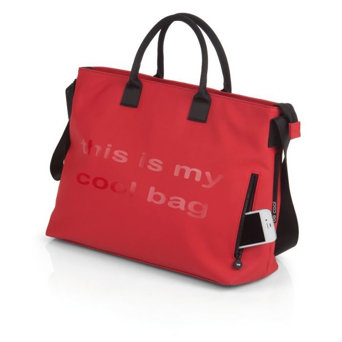 BE COOL Sac à langer Mama bag - rouge