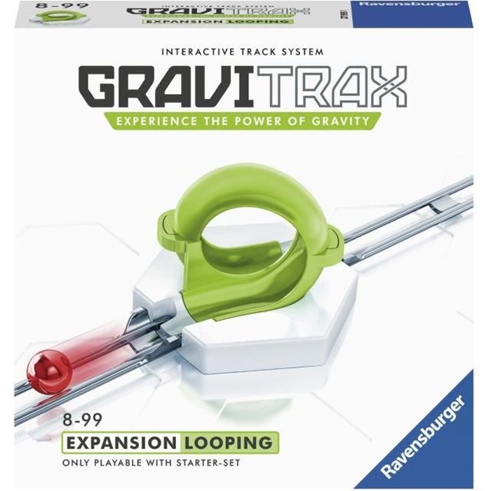 GraviTrax Bloc d'action Looping - Jeu de construction STEM - Circuit de billes créatif - Ravensburger- dès 8 ans