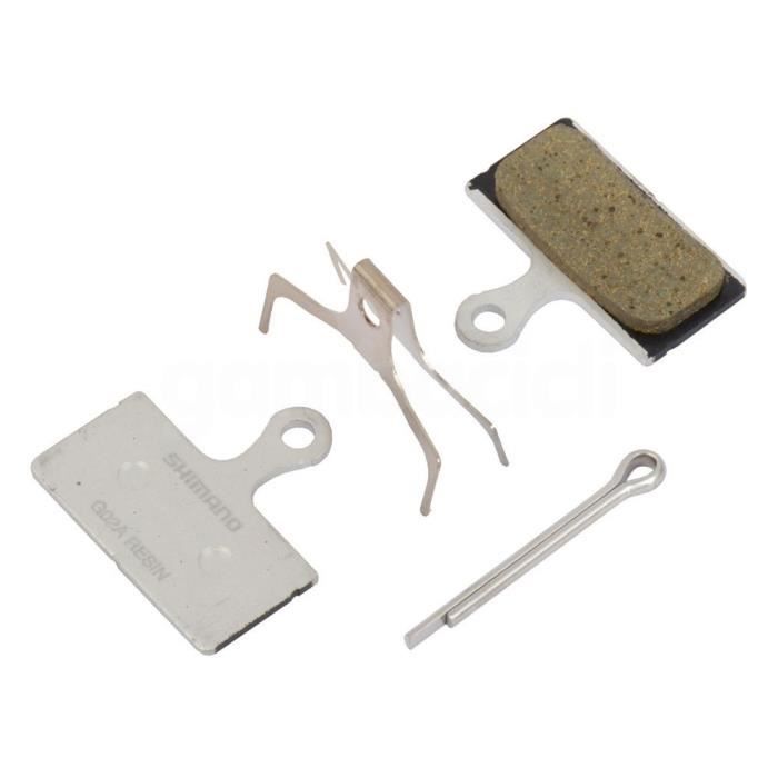 SHIMANO - Plaquettes de Frein G02A 0 XTR / XT/ SLX / Alfine - Résine