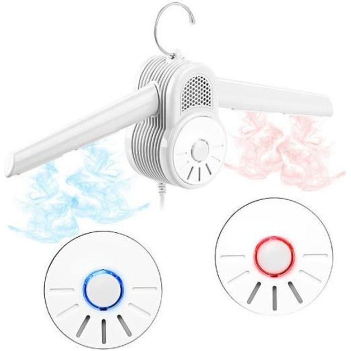 Cintre sèche-linge 150 W à air chaud et froid
