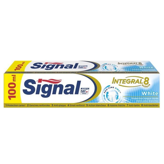 SIGNAL Dentifrice intégral White - 100 mL