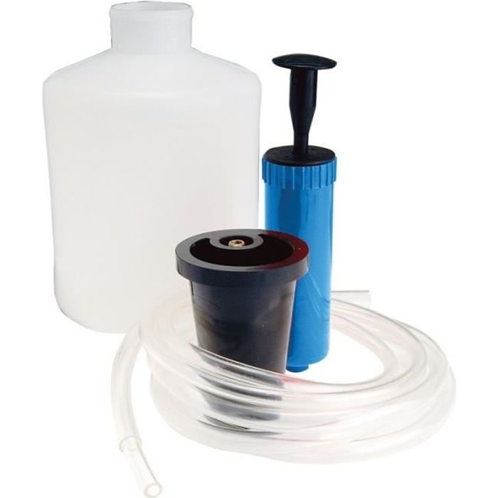 Pompe manuelle d'extraction huile et liquides 1,5L vidange