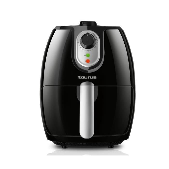 Taurus Professional Air, Hot air fryer, 2,3 L, 200 °C, 30 min, Unique, Noir, Argent