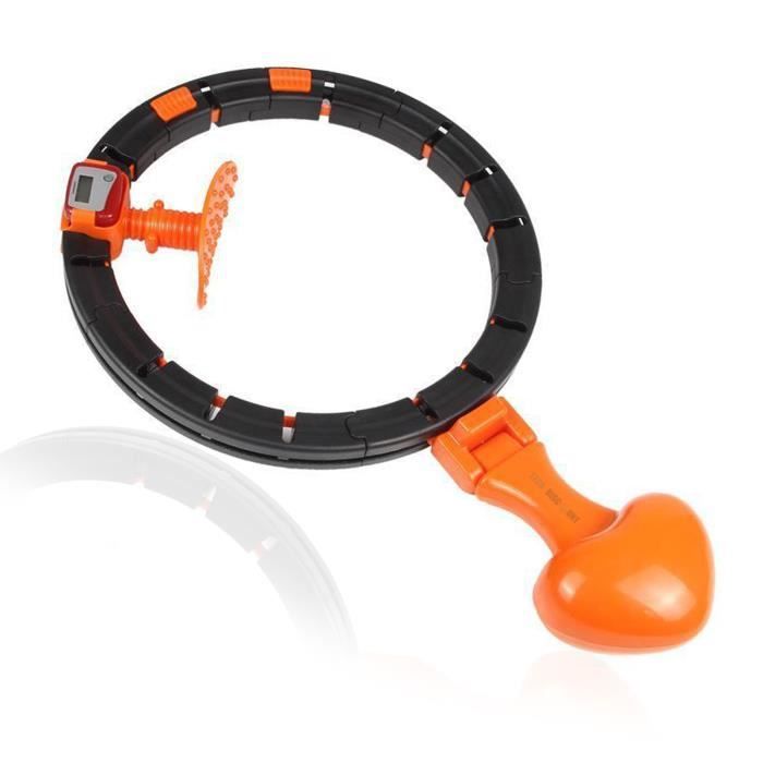 TD® Cerceau d'Exercice de Fitness Intelligent Cercle Amincissant à Taille Réglable Équipement Sport Comptage automatique