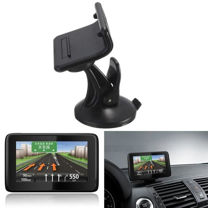 FIXATION GPS - SUPPORT GPS 1x support d'aspiration pour pare-brise de voiture