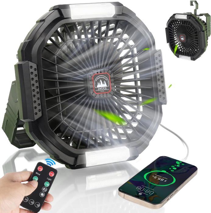 PETIT VENTILATEUR DE bureau avec niveaux de vitesse réglables idéal