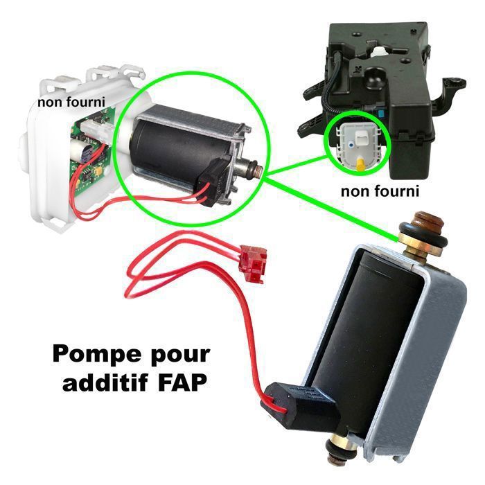Partsline Pompe Réservoir Additif FAP pour 2008 208 3008 307 BERLINGO PARTNER JUMPER JUMPY HDI 9809653280 1606340280 1500PJ 7247319