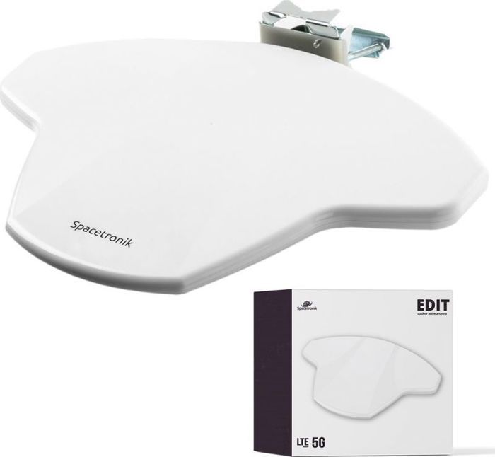 Antenne RTV DVB-T2 - Spacetronik - EDIT - LTE 5G - Pour camping-car et maison