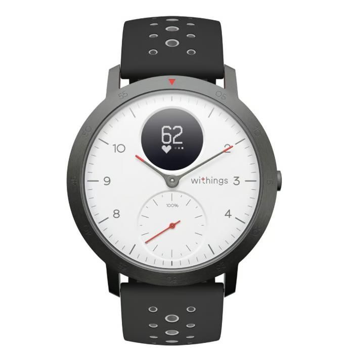 WITHINGS Steel HR Sport Reconditionné - Montre connectée activité 40mm Blanche - Reconditionné Withings sur Cdiscount Seconde Vie