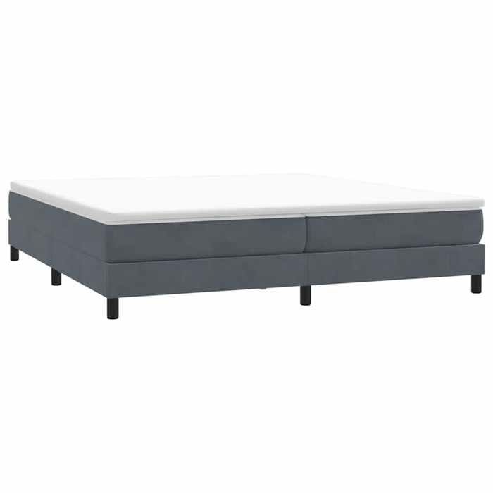 RemiseLit 2 personnes Sommier à lattes de lit sans matelas gris foncé 200 x 220 cm JILIMAISON2025 18029454
