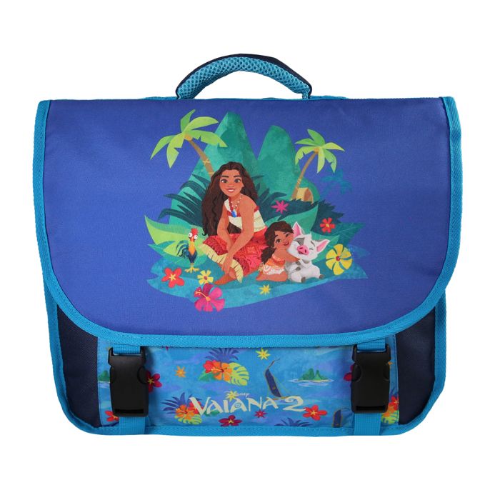Bagtrotter - Vaiana - Disney - Cartable 38cm - Bleu Foncé - 2 Compartiments - 1 Poche Sous Rabat - Bretelles Matelassés -... Bagtrotter - Vaiana - Disney - Cartable 38cm - Bleu Foncé - 2 Compartiments - 1 Poche Sous Rabat - Bretelles Matelassés -...