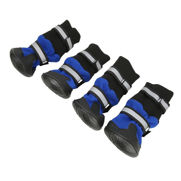 Comparer les prix de Bottes de chien - SHIPENOPHY - Kit de 4 - Imperméables - Non-glissantes - Confortables