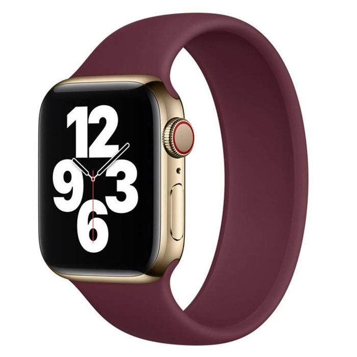 Bracelet original Apple Watch Solo Loop Plum 38 / 40 / 41mm - taille 6