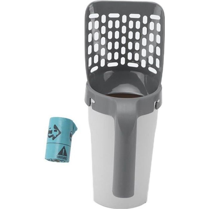 Hperu Scoop De Litière En Acier Inoxydable, Litière De Chat En Filet