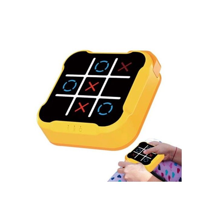 Jeu De Mémoire Électronique Portable – Lumières – Dès 3 Ans – Défi Cognitif – 2 Piles AA – Cadeau Éducatif