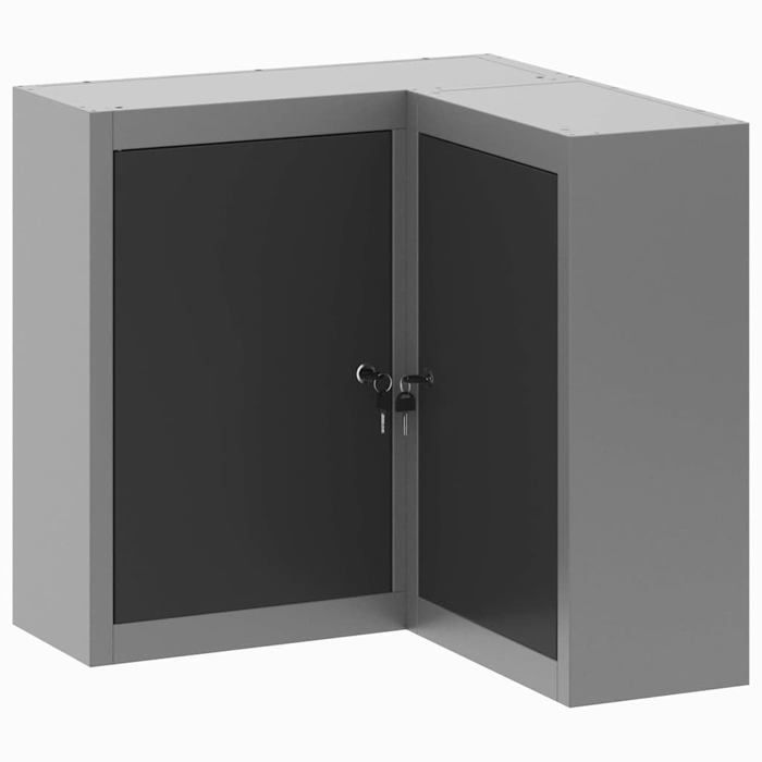 vidaXL Armoire à outils avec étagère et 55 x 55 x 55 cm - vue 3