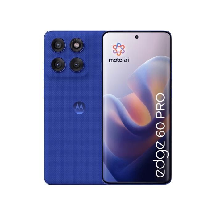 Motorola Edge 60 Pro 5G 12GB-512GB Azul (Dazzling Blue) Dual SIM XT2507