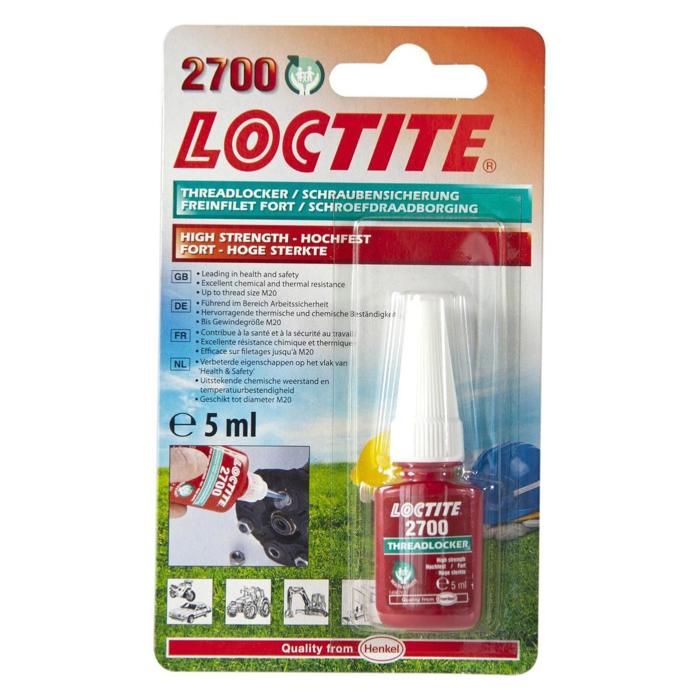 LOCTITE 2700 FREIN FILET FORT SANTE ET SECURITE PROFESSIONNEL 5 ml - vue 2