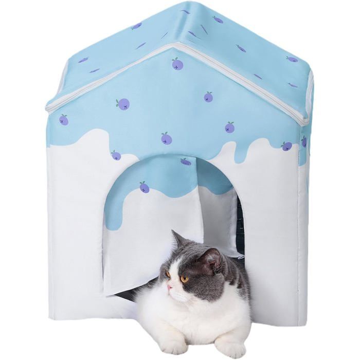 Habitat Résistant Aux Morsures Avec Blocs De GlaceMaison Isolée Pour ChatMaison Rafraîchissante Pour Chat Intérieur Et Extérieur Habitat Résistant Aux Morsures Avec Blocs De GlaceMaison Isolée Pour ChatMaison Rafraîchissante Pour Chat Intérieur Et Extérieur