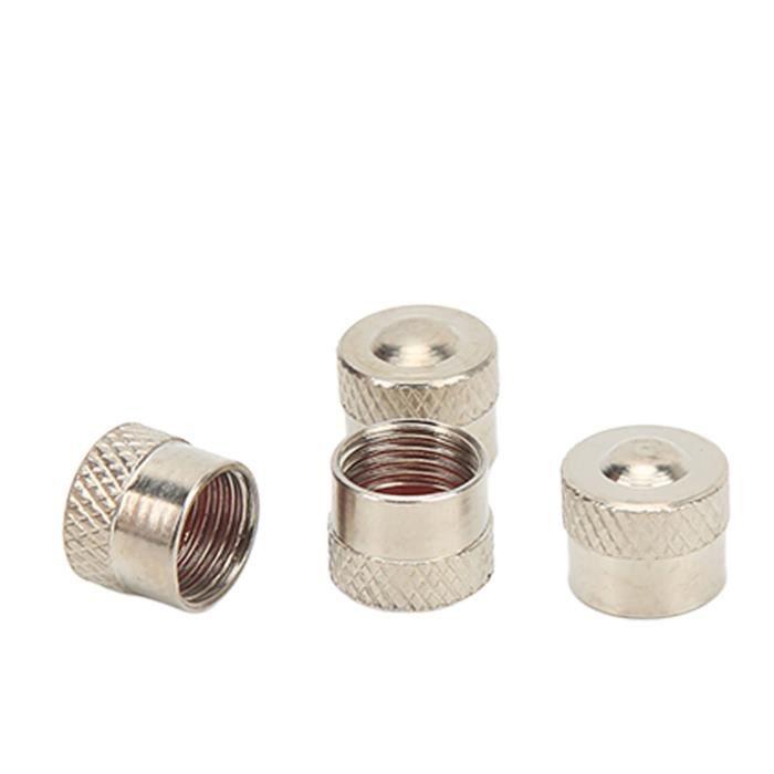 20X Capuchons De Boulons Anti-Vol Pour TOYOTA 17 Mm Chromé