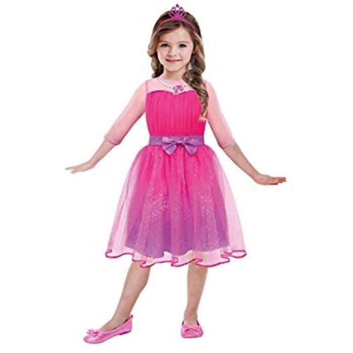 DÉGUISEMENT PRINCESSE BARBIE FILLE 3/5 ANS - Cdiscount Jeux - Jouets