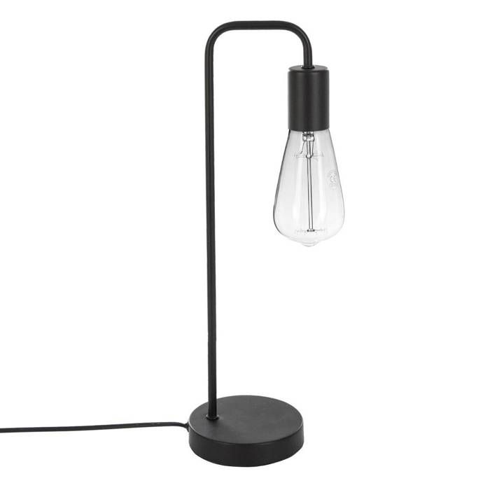 Lampe métal Keli noir H45cm - Atmosphera Créateur dintérieur