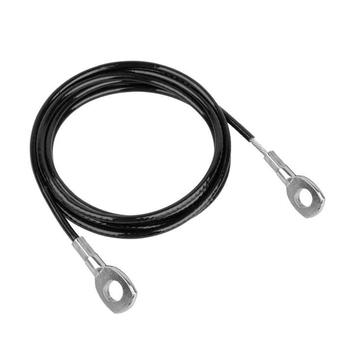 2 Rallonges De Câble Pour Machine De Gym - Acier Inoxydable 304, 26 Cm, Avec Boucles - 13